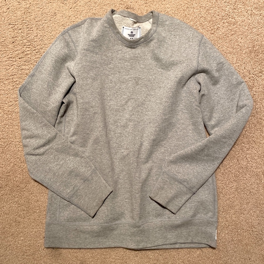 Heavyweight Terry Fleece Crewneck Sweatshirt